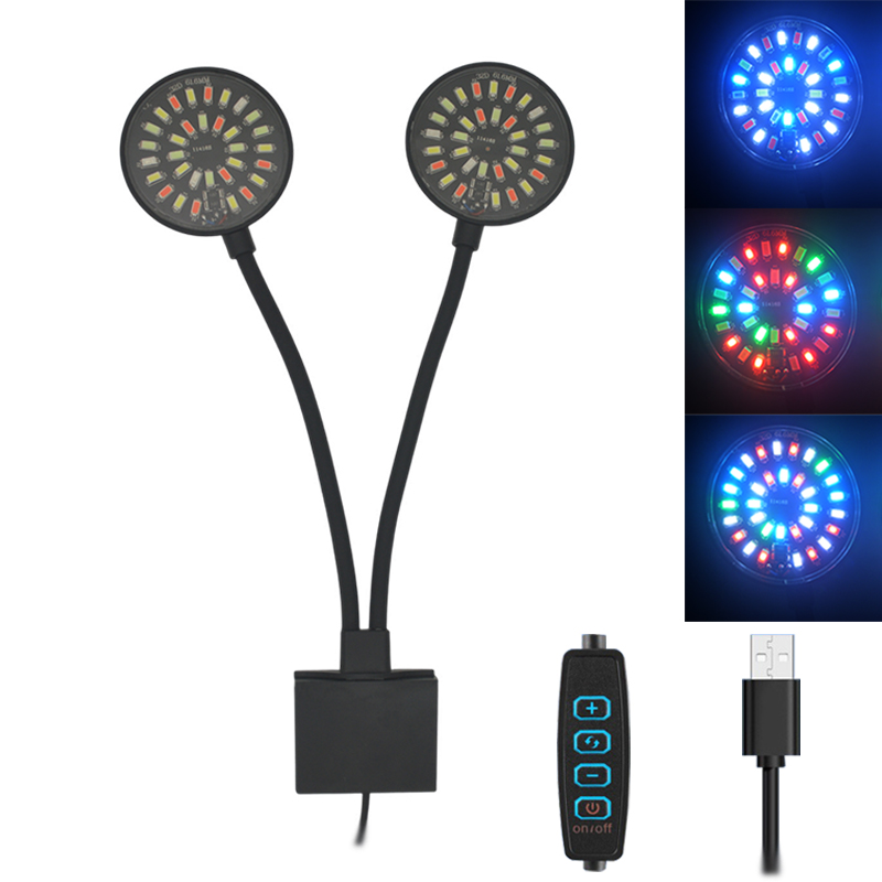 Aquarium Marine Lights - Lampa LED do akwarium USB, klips