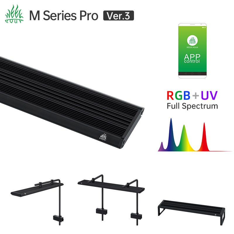 Aquarium Marine Lights - Lampa akwariowa LED RGB UV z