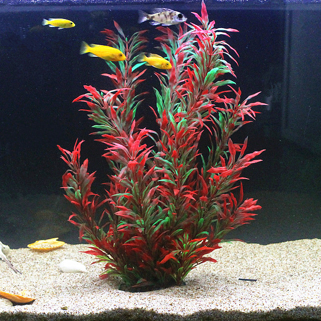 Marine Fish Tank - 50CM sztuczne akwarium rzadkie rośliny akwarium