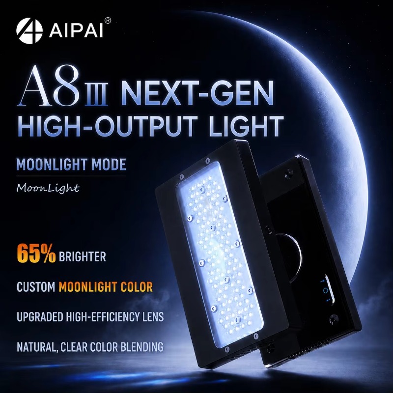 Aquarium Marine Lights - AIPAI A8 III Seria A8SE/A8 Pro