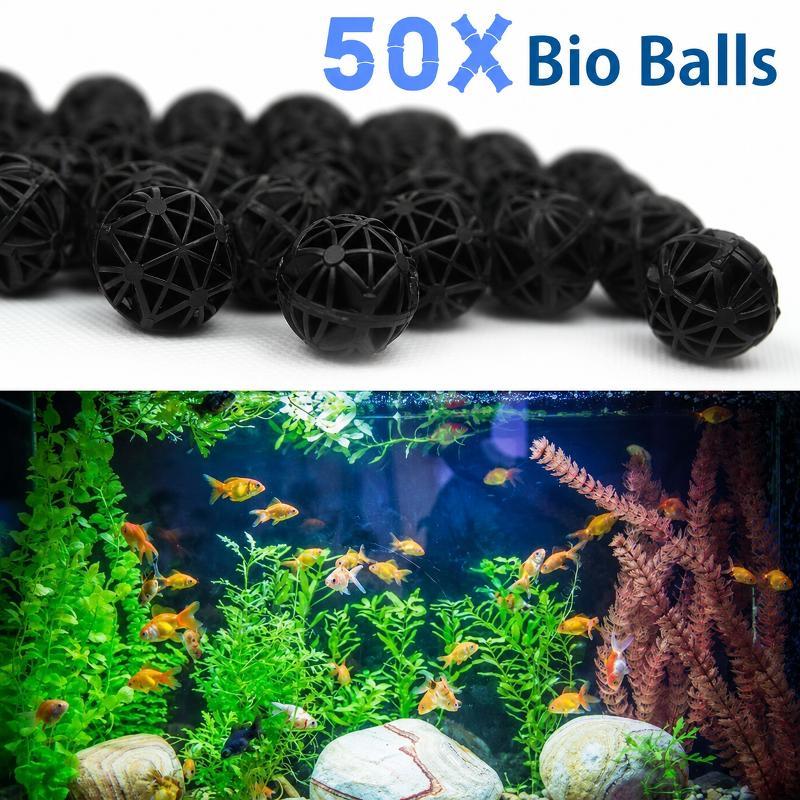 50 szt. 16mm Kulki Filtracyjne – Marine Fish Tank recenzja i cena