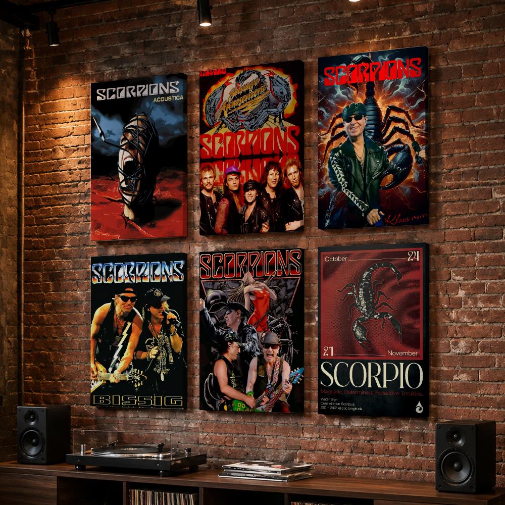 S-Scorpions – obraz na drewnia – Live Rock recenzja i cena